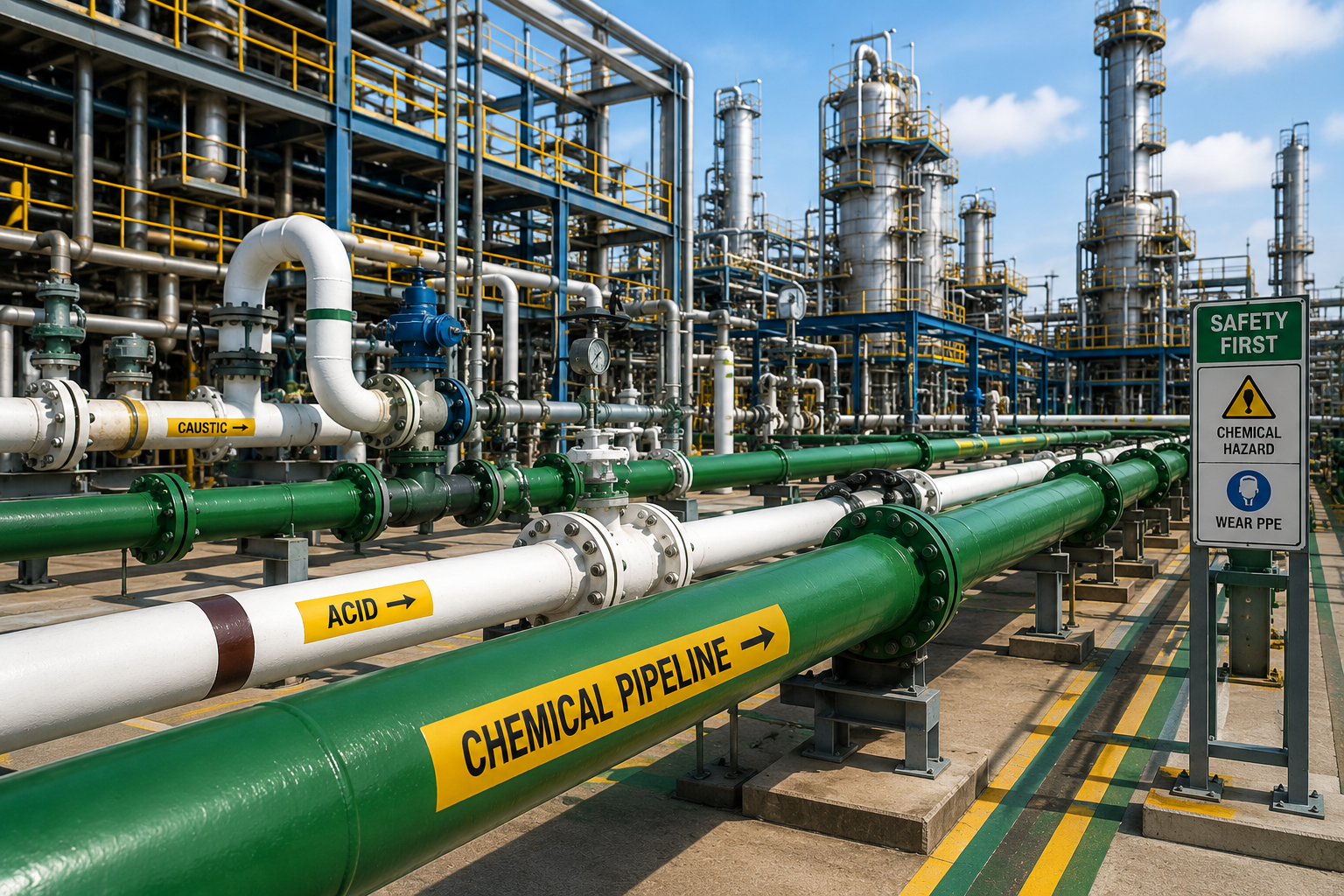 Chemical Pipelines Coating